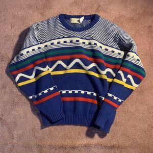 Vintage 80s Atlas Sweater Made In USA‎